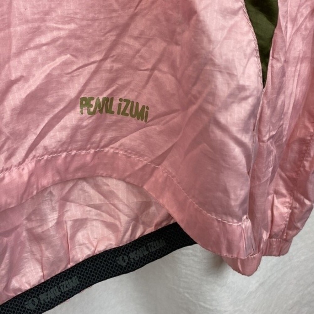 Pearl Izumi Women's Pink Zip Up Light Weight Bicycle Cycle Jacket M - Picture 5 of 7